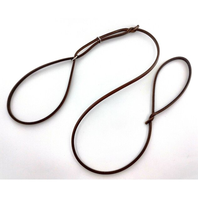 predvádzacie vodítko hnedé koža 6mm 00-